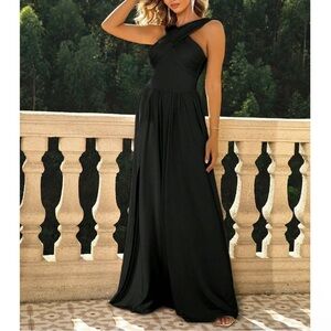 Elegant Black Evening Gown